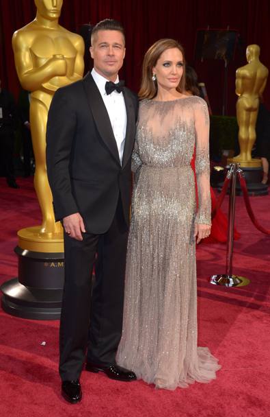 Brad Pitt e Angelina Jolie (Olycom)